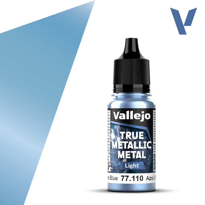Vallejo True Metallic Metal 77.110 Ultramarine Blue Light