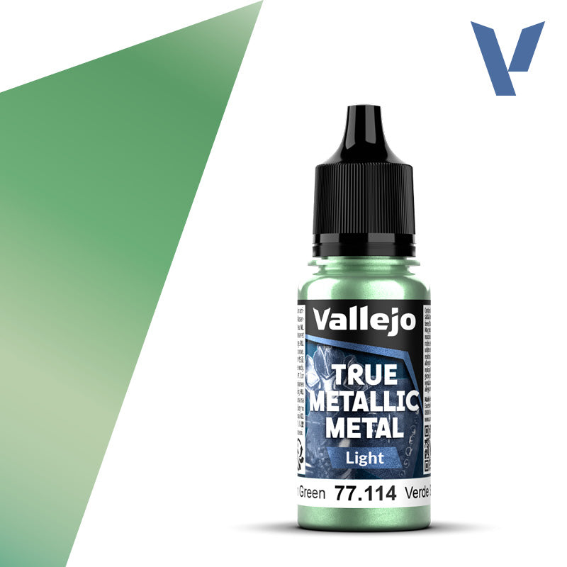 Vallejo True Metallic Metal 77.114 Dusken Green Light