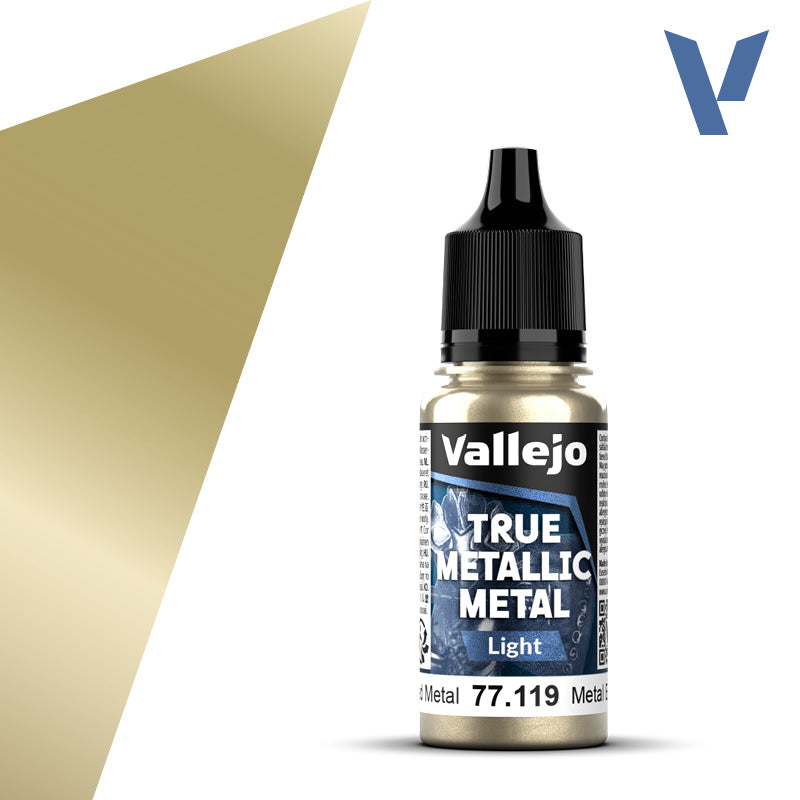 Vallejo True Metallic Metal 77.119 Aged Metal Light