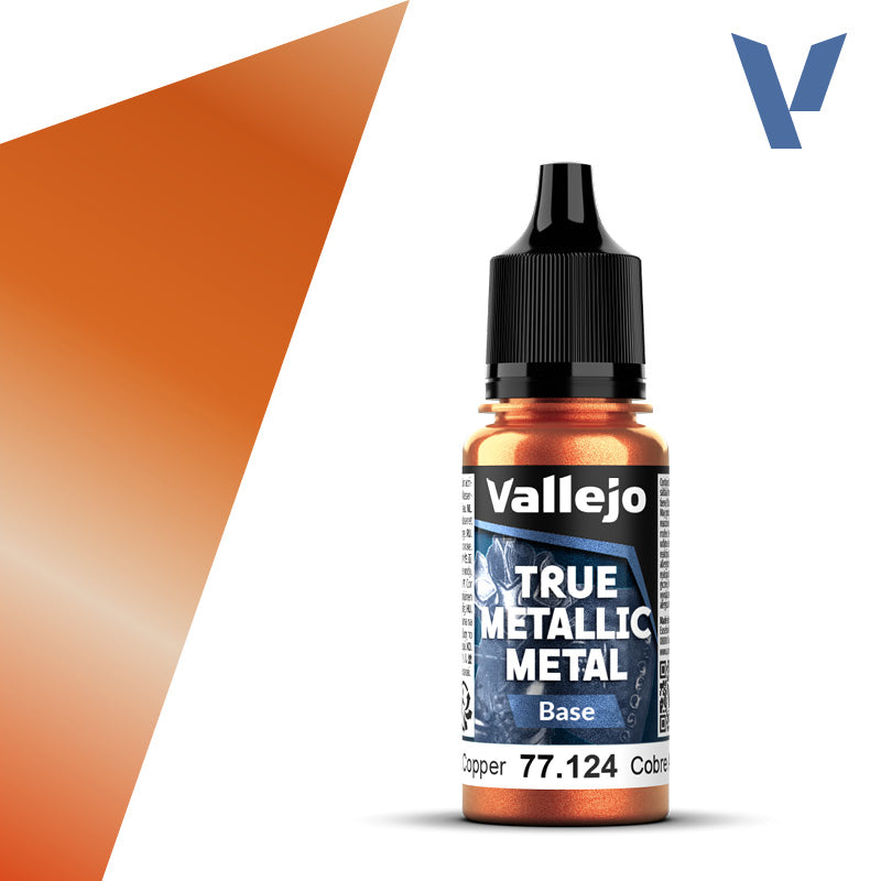 Vallejo True Metallic Metal 77.124 Ancient Copper Base