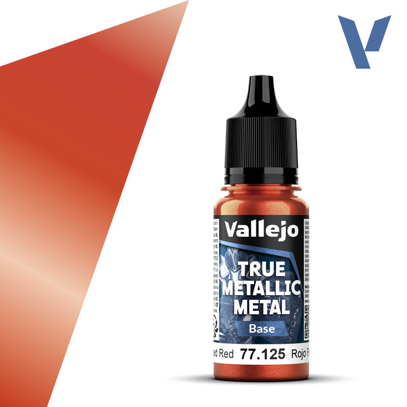 Vallejo True Metallic Metal 77.125 Forged Red Base