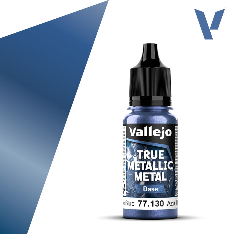 Vallejo True Metallic Metal 77.130 Ultramarine Blue Base