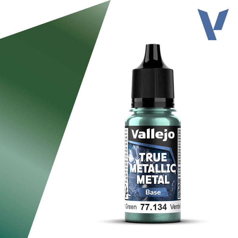 Vallejo True Metallic Metal 77.134 Dusken Green Base