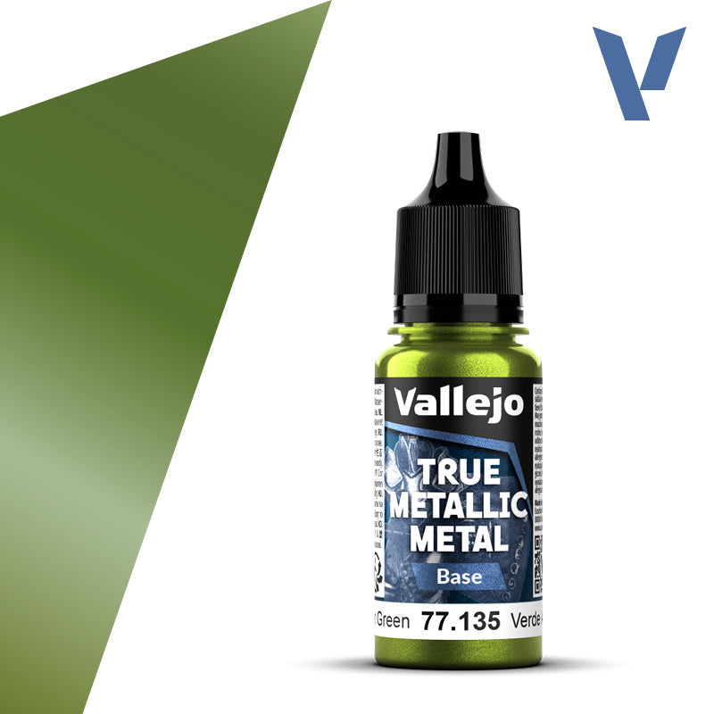 Vallejo True Metallic Metal 77.135 Ambern Green Base