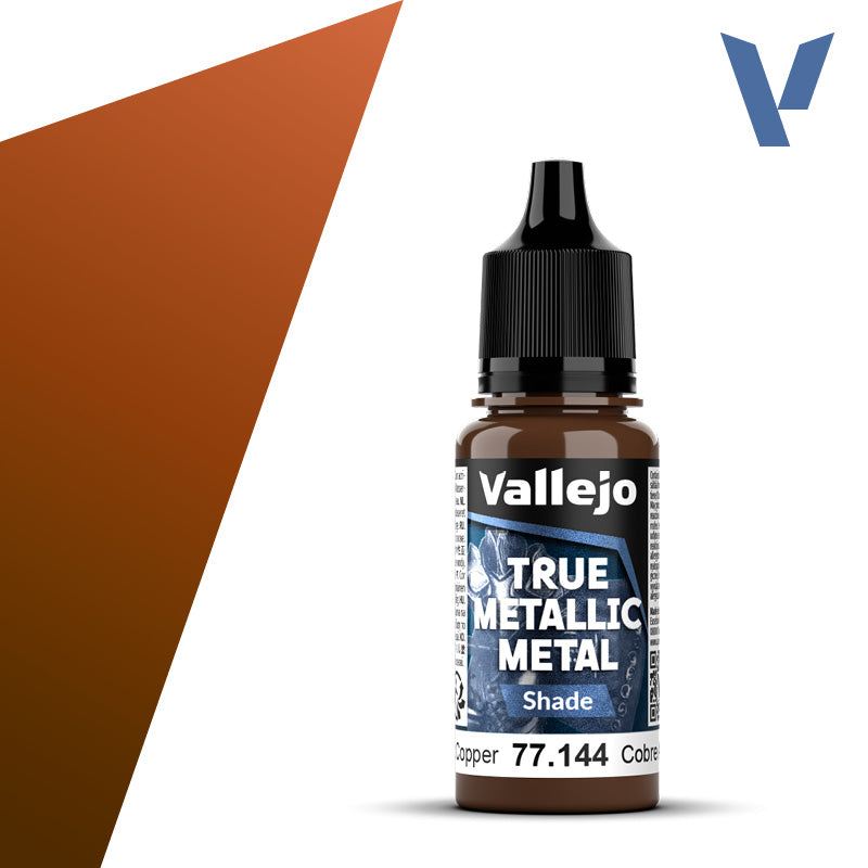 Vallejo True Metallic Metal 77.144 Ancient Copper Shade