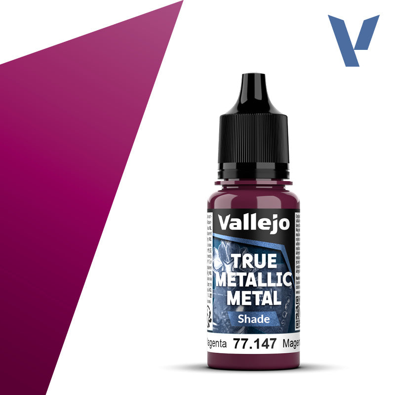 Vallejo True Metallic Metal 77.147 Crimson Magenta Shade