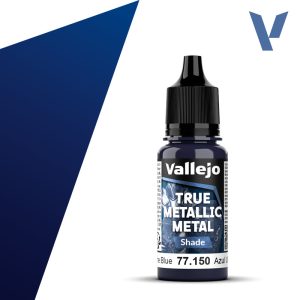 Vallejo True Metallic Metal 77.150 Ultramarine Blue Shade