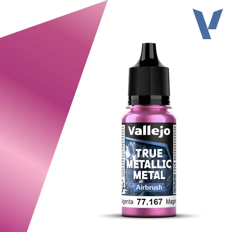 Vallejo True Metallic Metal 77.167 Crimson Magenta Airbrush