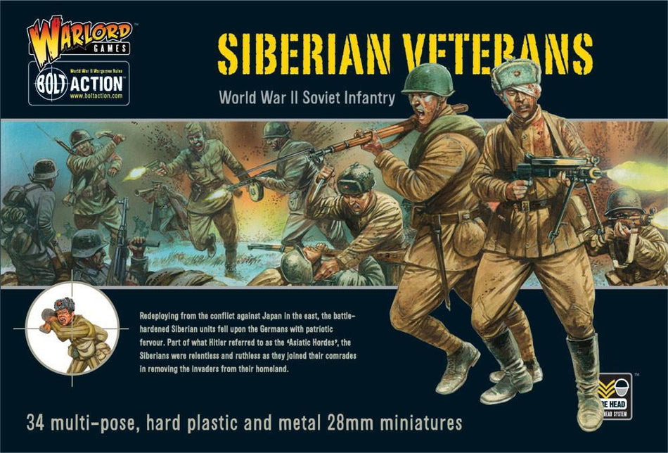 Bolt Action Soviet Siberian Veterans