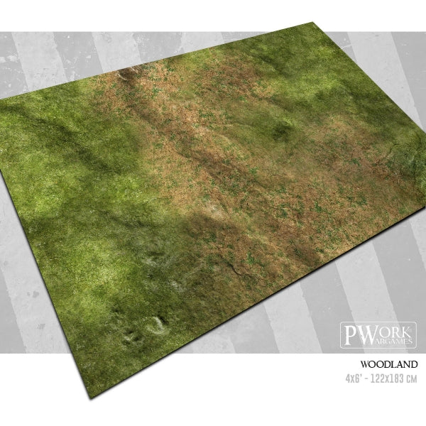 Game Mat "Woodland" neoprene 6' x 4'