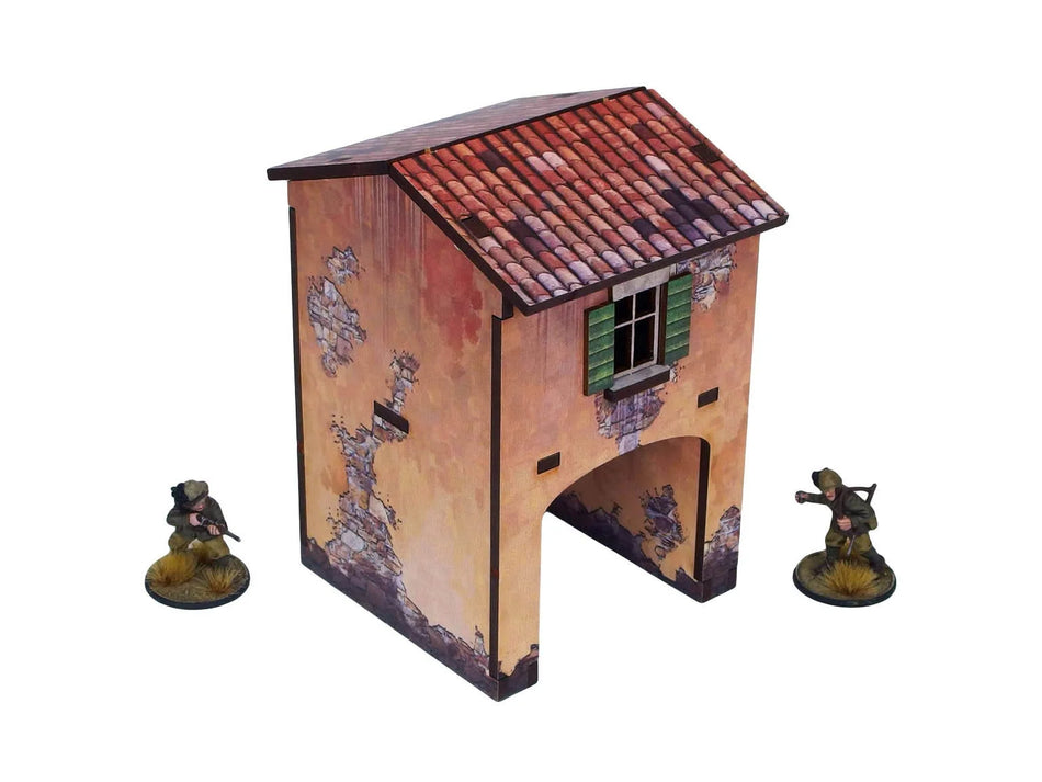 WW2 Italy Gate House (1) PREPAINTED