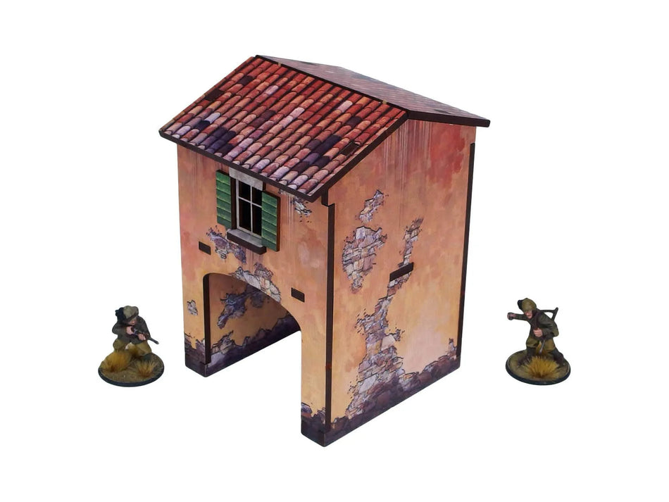 WW2 Italy Gate House (1) PREPAINTED
